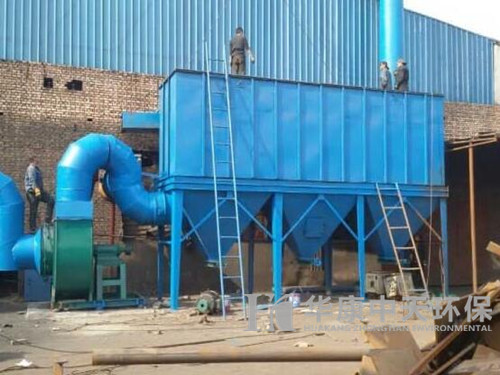 泊頭市華康環保發往安徽省黃山市食品廠濾筒除塵器